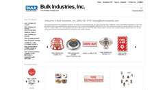 Desktop Screenshot of bulkindustries.com